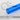 Bitspower None Chamfer Crystal Link Tube-Length 500mm (ICE Blue)