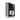 Fractal Design Ridge Mini - ITX Slim Small Form Factor Console PC Case with PCIe 3.0 Riser - WhiteFD - C - RID1N - 02