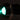 Lamptron LED Indicator - Recessed - Black - Green