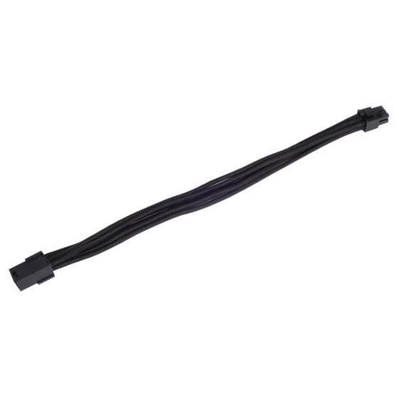Silverstone SST-PP07-IDE6BA - 25cm 6pin to PCI-E 6pin Sleeved Extention Cable Black Blue送料無料 Silverstone SST-PP07-IDE6BA (1 x 6pin to PCI-E 6pin connector