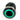 Vandal Resistant Illuminated Latching Switch - Black - 22/19mm - Green Ring