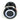 Vandal Resistant Illuminated Latching Switch - Black - 22/19mm - White Ring