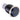 Vandal Resistant Illuminated Latching Switch - Black - 18/16mm - Blue Ring
