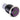 Vandal Resistant Illuminated Momentary Switch - Black - 18/16mm - Purple Ring