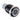 Vandal Resistant Illuminated Latching Switch - Black - 18/16mm - White Ring