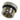 Phobya Reducing Socket G1/4 to G3/8 Outside Thread with O-Ring - Knurled - Silver Nickel Plated