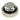 Phobya Screw-In Seal Cap G1/4 Inch - Knurled - High Profile - Silver