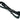 Phobya SATA 3.0 Connection Cable With Safety Latch 30cm - Black Sleeved
