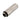 Phobya Extension G1/4 to G1/4 - 50mm - Knurled - Silver Nickel Plated