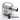 Bitspower G 1/4" Silver Shining Angled Fitting - 1/4"