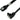 Serial ATA 3.0 600Mb/s Cable w/ Metal Latch - Straight to Right Angle - 36" - Black