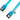Serial ATA 3.0 600Mb/s Cable w/ Metal Latch - Straight to Straight Angle - 36" - UV Blue
