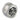 XSPC G1/4" to 1/2" ID, 3/4" OD Compression Fitting - Chrome Finish