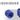 Enzotech Compression Fitting G 1/4 Thread - for 3/8" ID and 5/8" OD Tubing - Blue