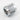 XSPC G1/4" 18mm Female to Female Fitting - Chrome Finish
