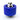 Primochill Ghost Compression Fitting - Knurled Grip - 3/8" x 5/8" - Anodized Blue