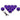 PrimoChill 1/2in. Rigid RevolverSX Series Fitting – Candy Purple – 12 Pack