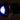 Lamptron LED Indicator - Recessed - Black - Blue