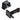 Lian Li Face Plate Clip - Male and female set (Older Cases) - Black