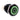 ModMyToys Anodized Illuminated Switch - 22mm Momentary - Power Symbol Matte Black/Green