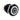 ModMyToys Anodized Illuminated Switch - 22mm Momentary - Power Symbol Matte Black/White