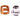 Monsoon Free Center Compression Fittings, 1/2" x 3/4" Single - Orange