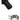 Koolance Nozzle Single, Black G1/4 Barb [10mm, 3/8
