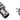 Nozzle Single, Swivel/Lock Barb [For ID: 10mm (3/8