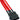 *** NEW *** NZXT Single Sleeved 4-Pin to 2 SATA Connector 8" - Red