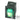 Phobya Rectangular Toggle Switch - Green Lighting - Unipolar
