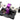 Aluminum 50mm Reservoir Holder - Purple