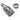 Koolance QD3 Female Quick Disconnect No-Spill Coupling, Panel Barb for ID 10mm (3/8in)