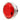 Barrowch Stop Plug Fitting - Gem Series (Silver Base) - Blood Red Gem