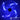 Xigmatek CLF-F1701 170mm Crystal Cooling Series LED Cooling Fan - Blue
