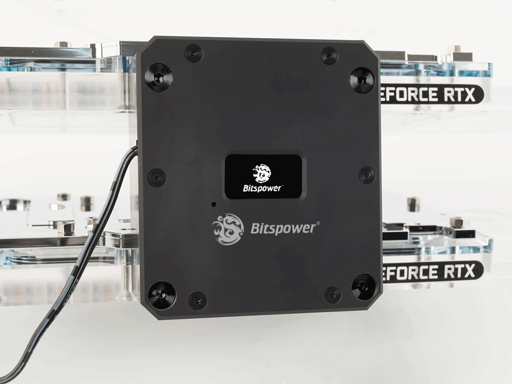 Bitspower Block Bridge with OLED (Slot 1 & 3) - Thumbnail 5