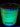 Connectx UV Reactive 18AWG Wire - UV GreenWIRE-18-UVG-D