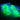 HeatShrinkz 3mm (1/8") - UV Reactive Green HeatshrinkACR-HS4791-D