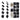 620Pcs Dupont Connector 2.54mm, Dupont Cable Jumper Wire Pin Header Housing Kit, Male Crimp Pins+Female Pin Terminal ConnectorAE-DUPOUNT-620