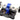 Aluminum 50mm Reservoir Holder - Blue