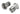 Aluminum Alloy Rivnut Flat Head Threaded Rivet Insert Nutsert Cap Rivet Nut M4AE-RIVNUT-M4