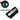 AEATX 24 - Pin Female to 24 Pin Male 90 Degree Angled Adapter Mainboard MotherboardAE - 24PIN - 90