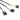 VAKIND Desktop Power and Reset Button Switch With Dual USB Port Dual Audio Plug 1.2M - BlackAE-VAKIND-DESKTOP-SWITCH