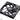 Akasa APACHE S-Flow Fan Blade PWM 140mm Case Fan - Black