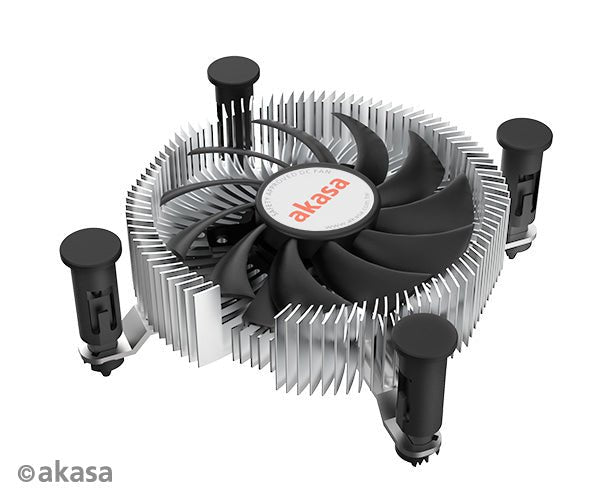 Akasa Low-Profile and Compact Aluminium Intel LGA1700 Cooler