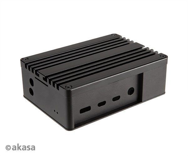 Akasa Pi-4 Aluminium case with thermal kit and heatsink top cover