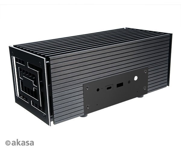 Akasa Turing FX Compact fanless case for Intel 10th Generation NUC (Frost Canyon) - Thumbnail 5