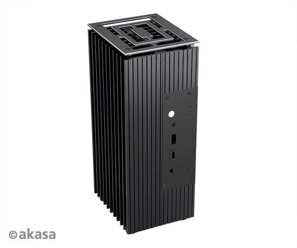 Akasa Turing FX Compact fanless case for Intel 10th Generation NUC (Frost Canyon) - Thumbnail 3