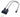 AkasaInternal 1 - to - 4 2.0 Splitter Hub CableAK - CBUB64 - 30BK