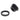 Alphacool bulkhead connector short version G1/4 - deep blackAC-17424