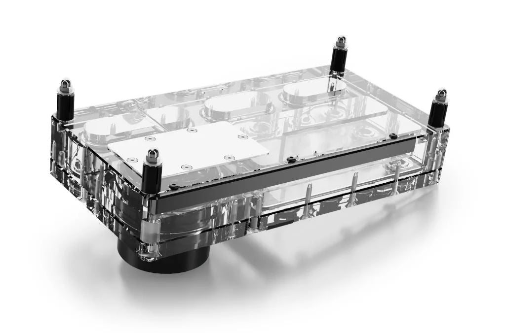 Alphacool Core Distro Plate 240 Left with VPP Apex Pump - Thumbnail 3